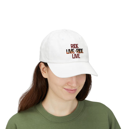 "Live to Ride - Ride to Live" Embroidered Trucker Hat