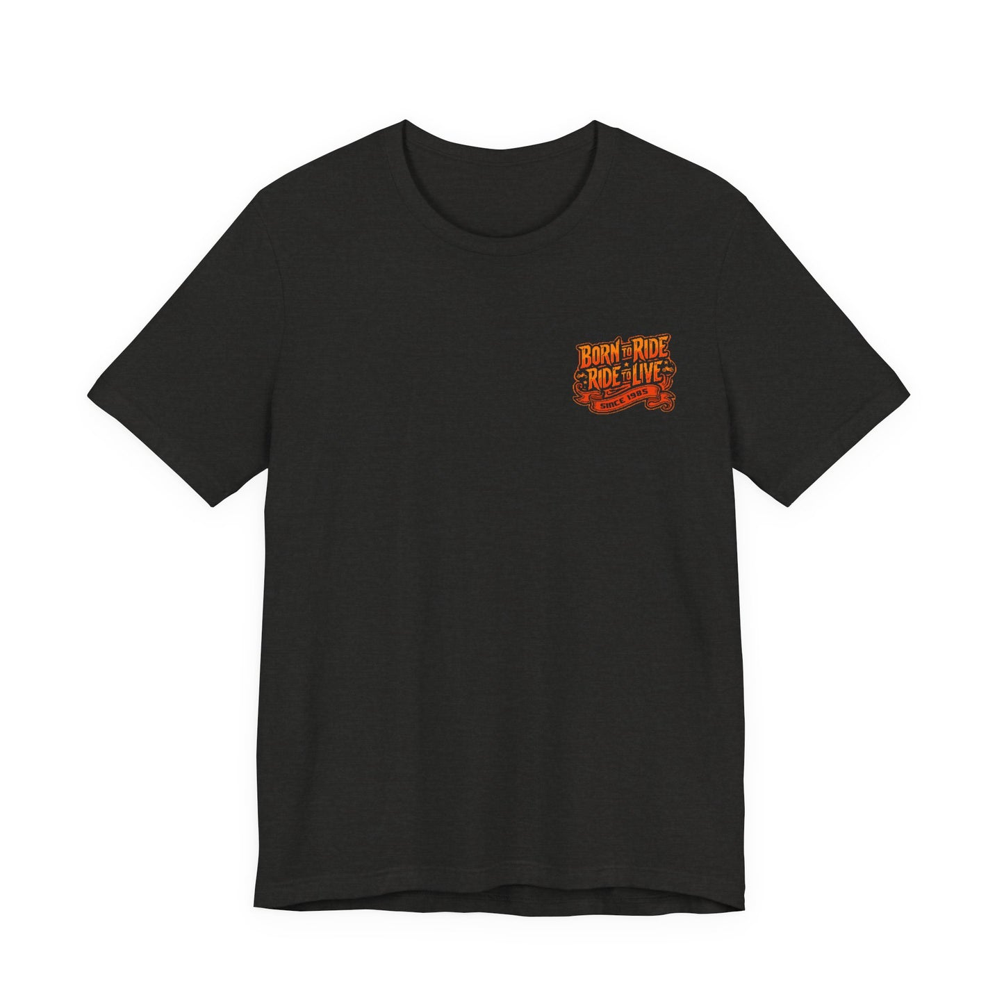 Born to Ride Skull T-Shirt — Vintage Biker Motorcycle Tee