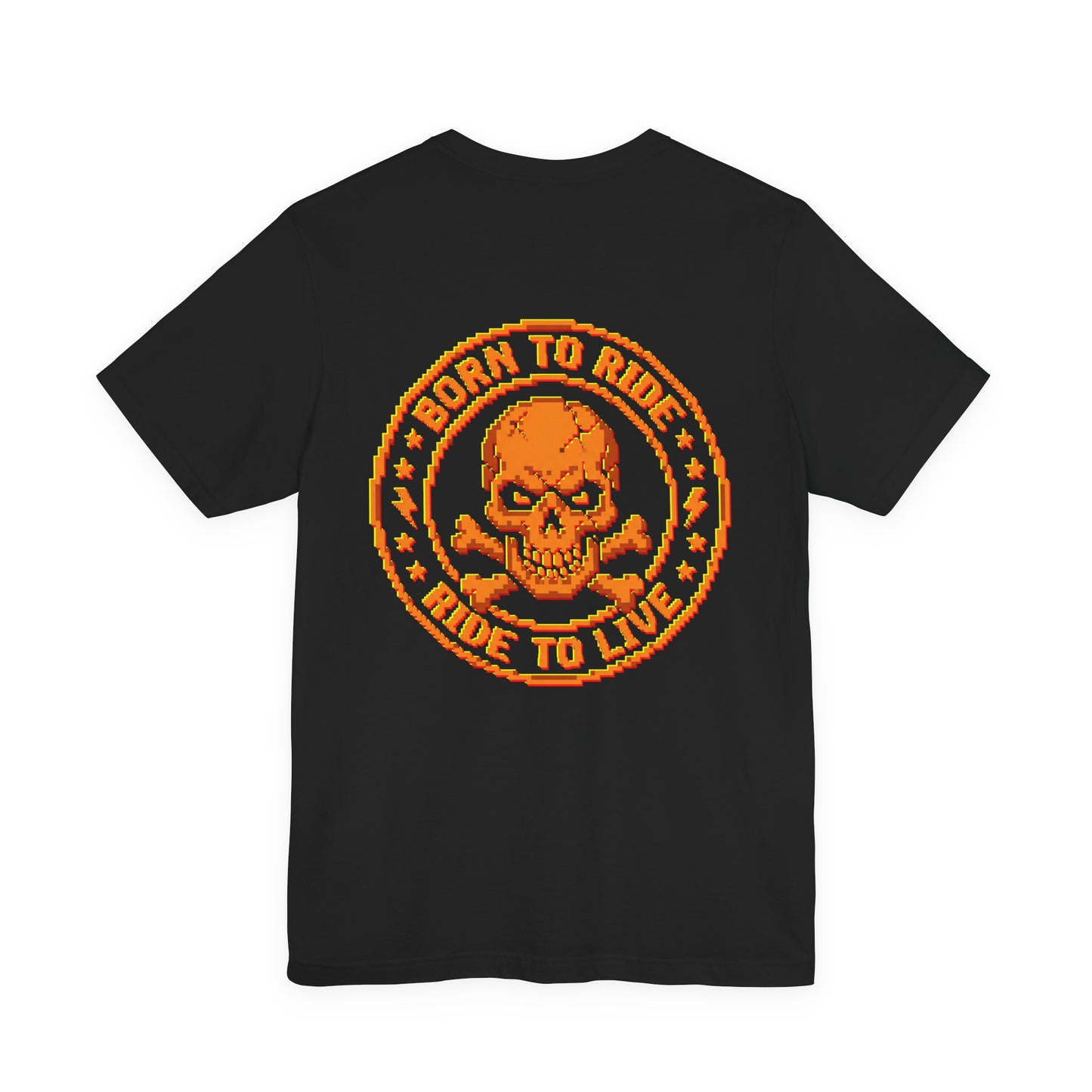 Born to Ride Skull T-Shirt — Vintage Biker Motorcycle Tee