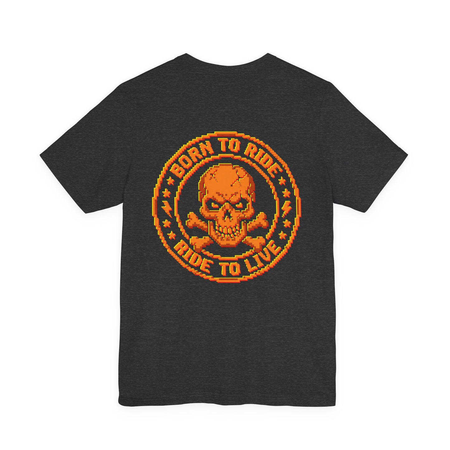 Born to Ride Skull T-Shirt — Vintage Biker Motorcycle Tee