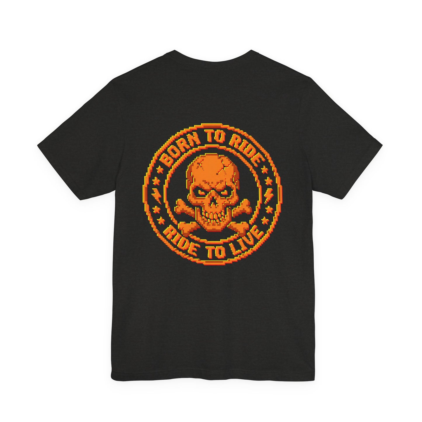 Born to Ride Skull T-Shirt — Vintage Biker Motorcycle Tee
