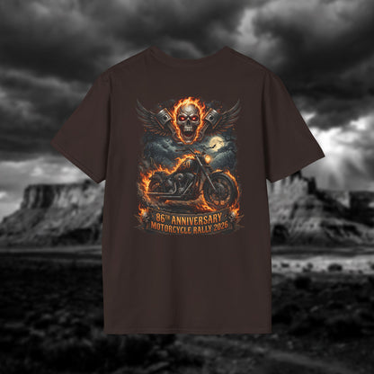 86th Anniversary Sturgis Motorcycle Rally 2026 T-Shirt - Ghost Rider Edition