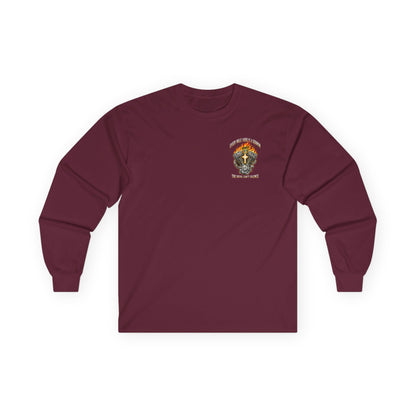 Faith Over Fear Motorcycle Long Sleeve Tee