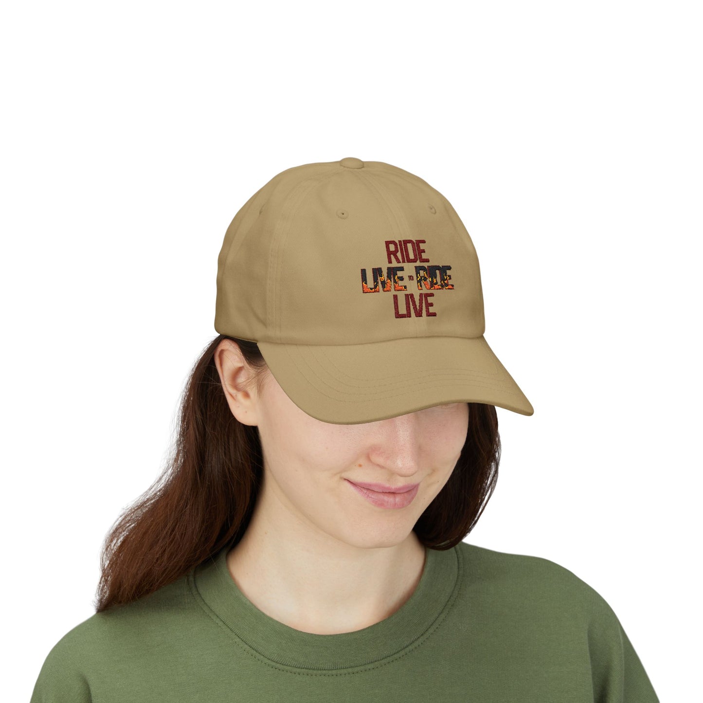 "Live to Ride - Ride to Live" Embroidered Trucker Hat