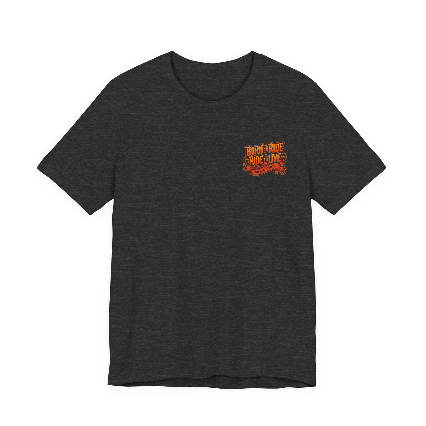 Born to Ride Skull T-Shirt — Vintage Biker Motorcycle Tee
