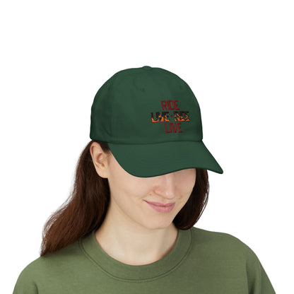 "Live to Ride - Ride to Live" Embroidered Trucker Hat