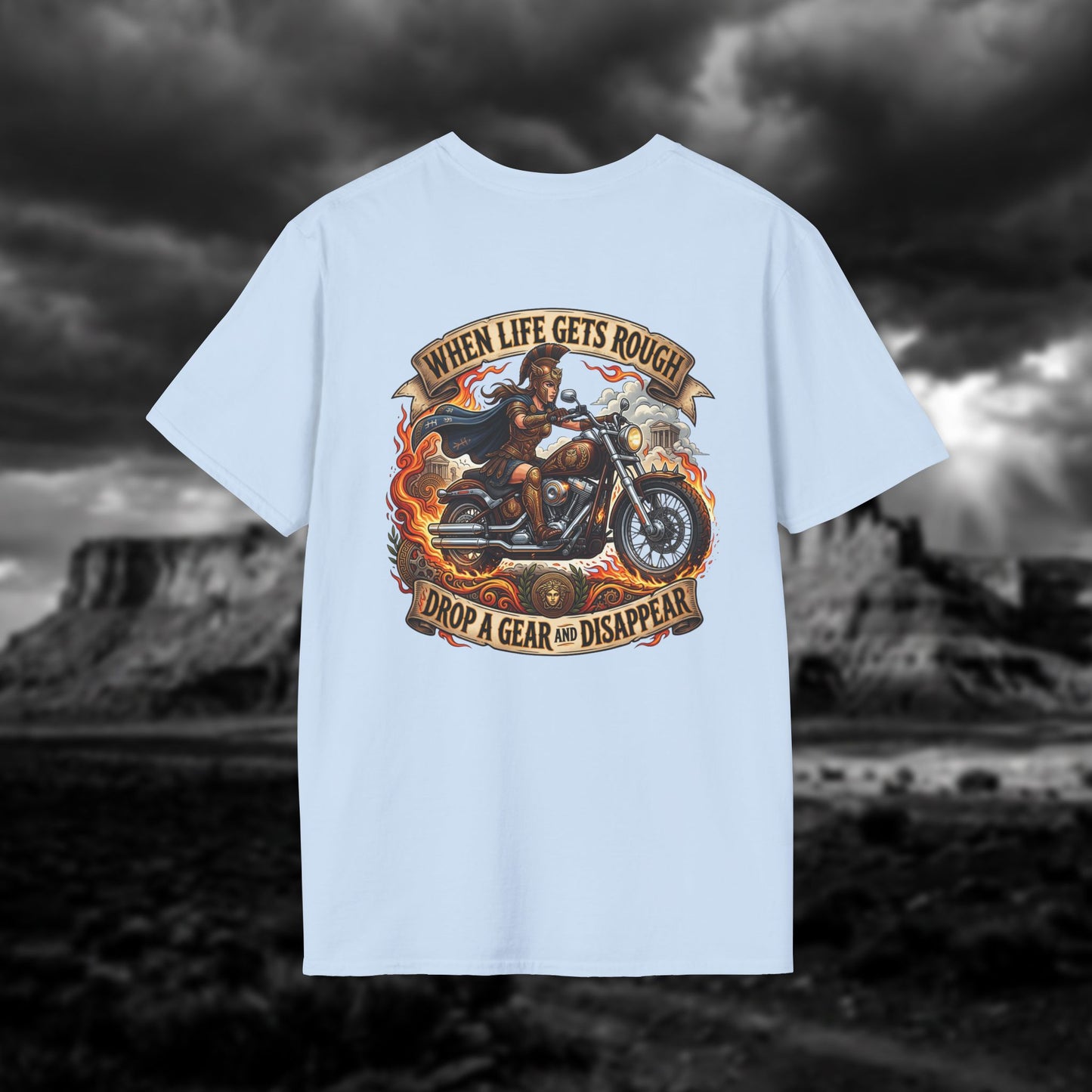 Athena: The Strategic Rider – Wisdom in Motion