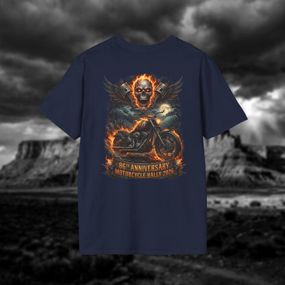 86th Anniversary Sturgis Motorcycle Rally 2026 T-Shirt - Ghost Rider Edition