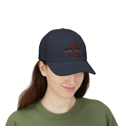 "Live to Ride - Ride to Live" Embroidered Trucker Hat