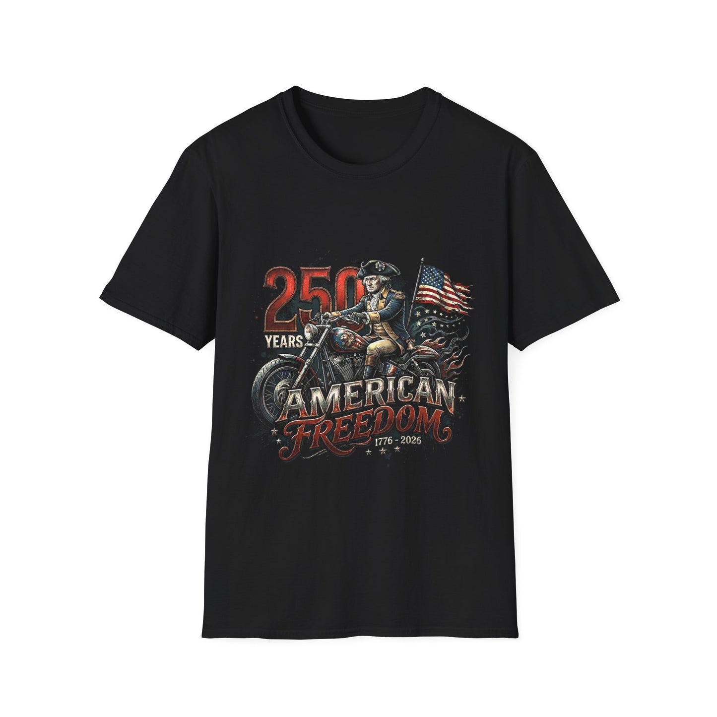 Washington Freedom Shirt 250 Years America 1776-2026 T-Shirt
