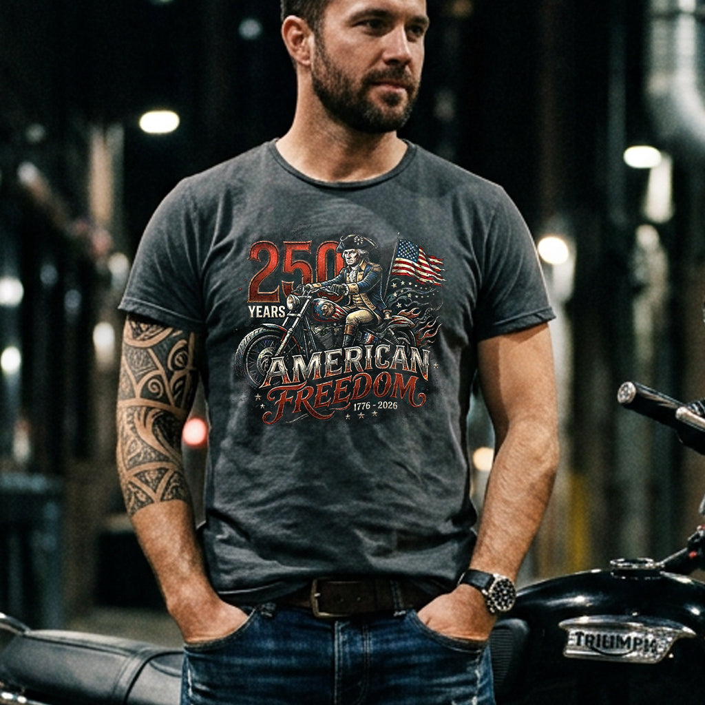Washington Freedom Shirt 250 Years America 1776-2026 T-Shirt