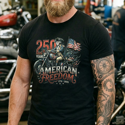 Washington Freedom Shirt 250 Years America 1776-2026 T-Shirt