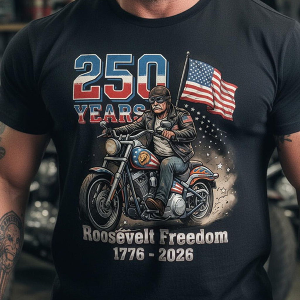Roosevelt Freedom Shirt 250 Years America 1776-2026 T-Shirt