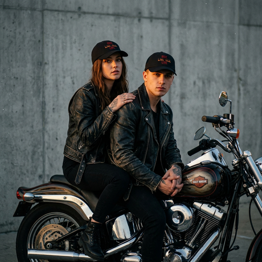"Live to Ride - Ride to Live" Embroidered Trucker Hat