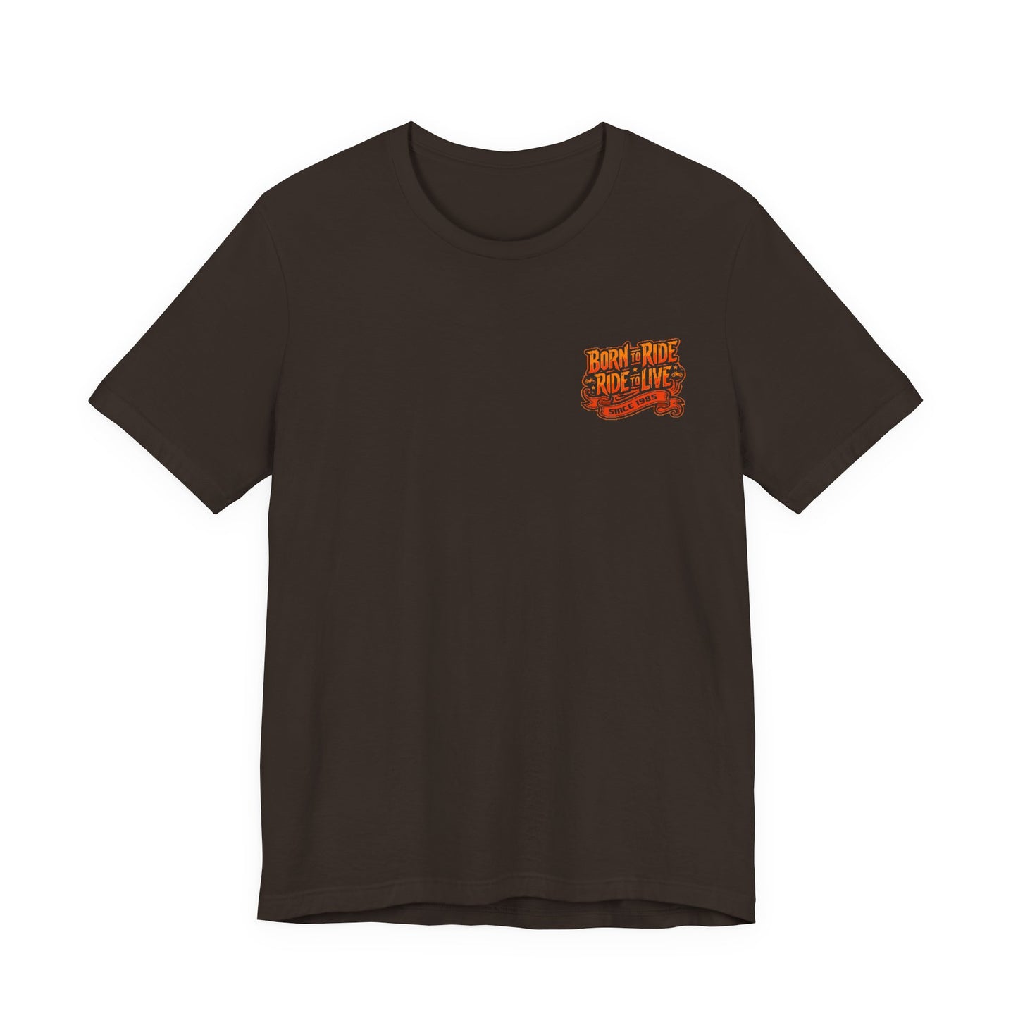 Born to Ride Skull T-Shirt — Vintage Biker Motorcycle Tee