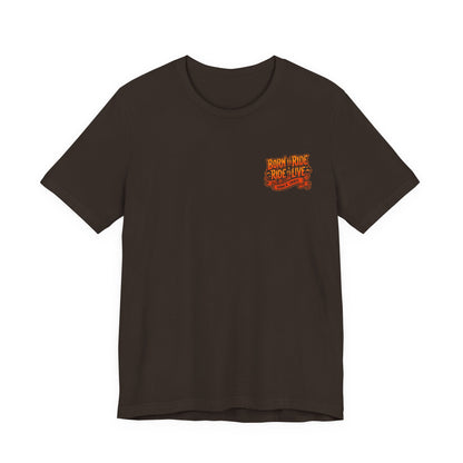 Born to Ride Skull T-Shirt — Vintage Biker Motorcycle Tee