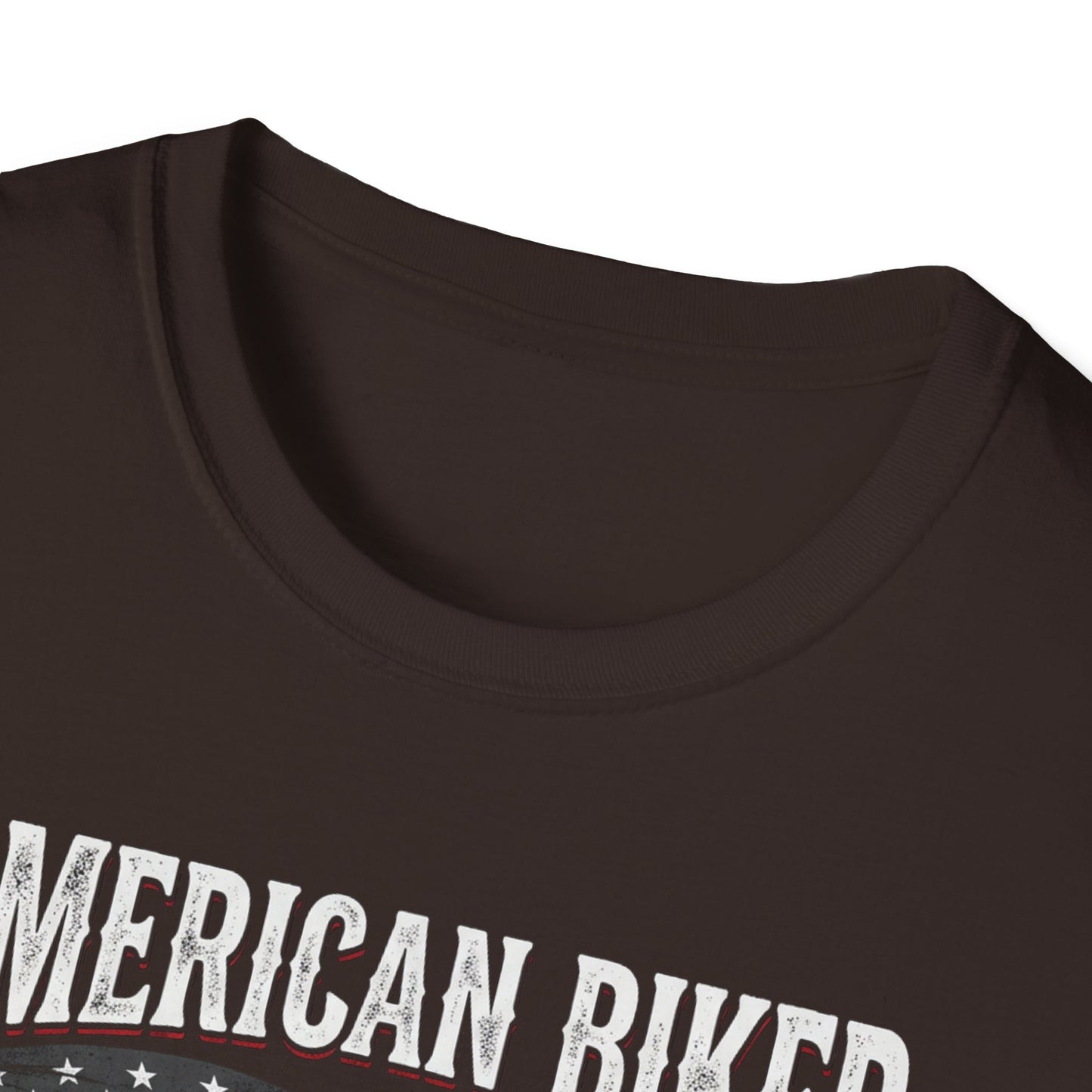 Patriotic Motorcycle T-Shirt — American Rider Flag Graphic