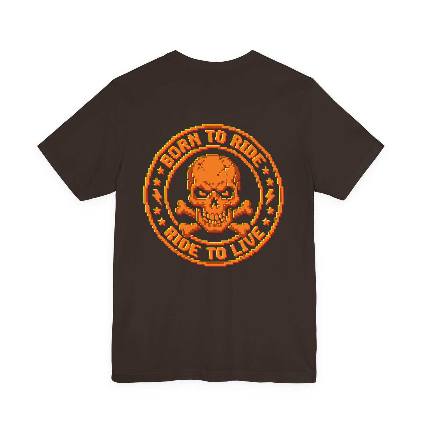 Born to Ride Skull T-Shirt — Vintage Biker Motorcycle Tee
