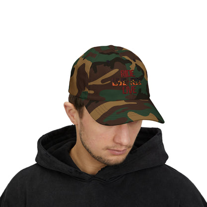 "Live to Ride - Ride to Live" Embroidered Trucker Hat