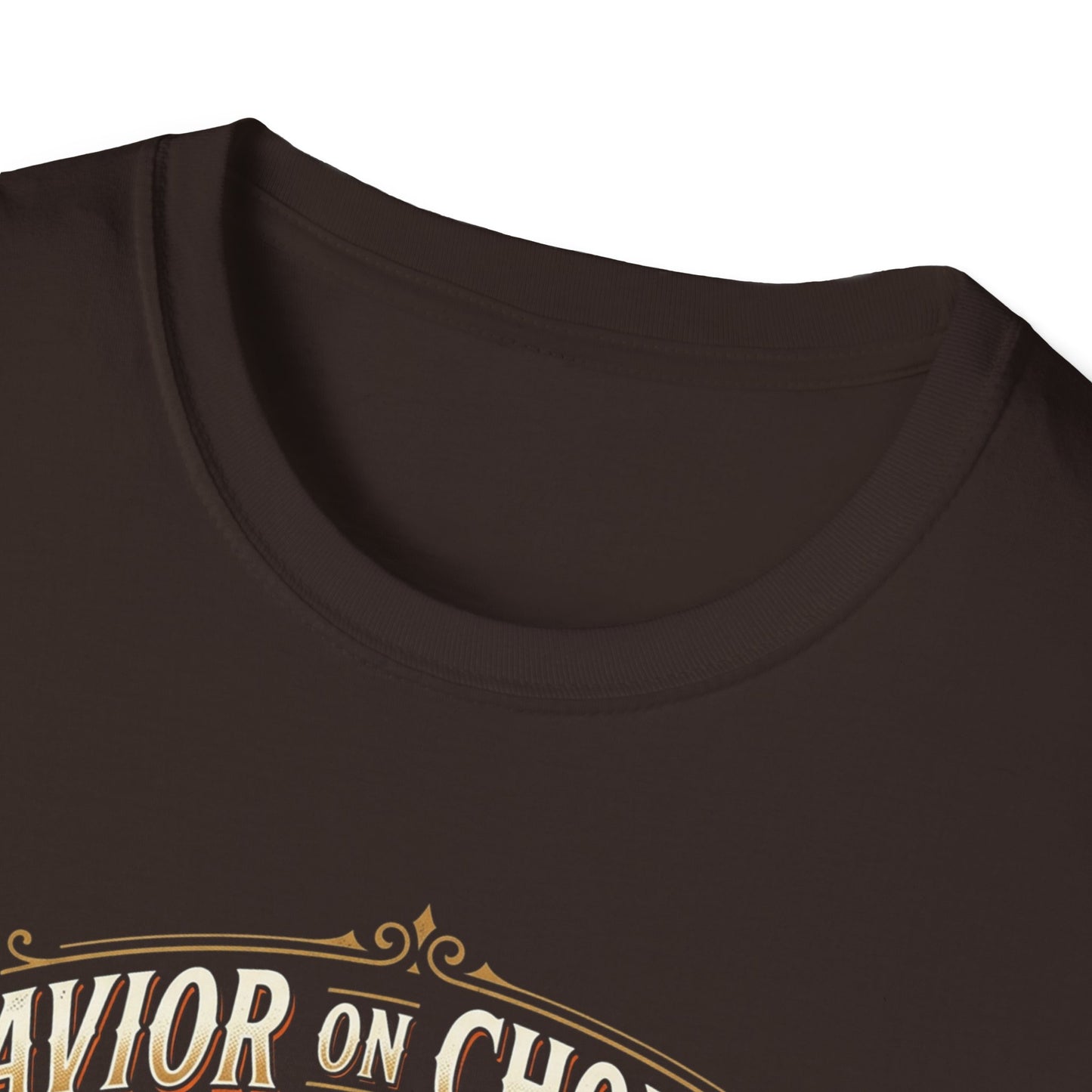 Savior on Chopper T-Shirt — 'Rolling Through Redemption' Motorcycle Jesus Tee