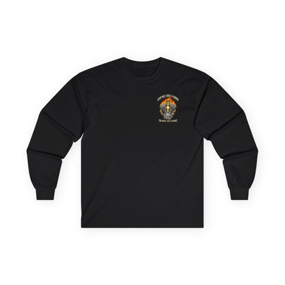 Faith Over Fear Motorcycle Long Sleeve Tee